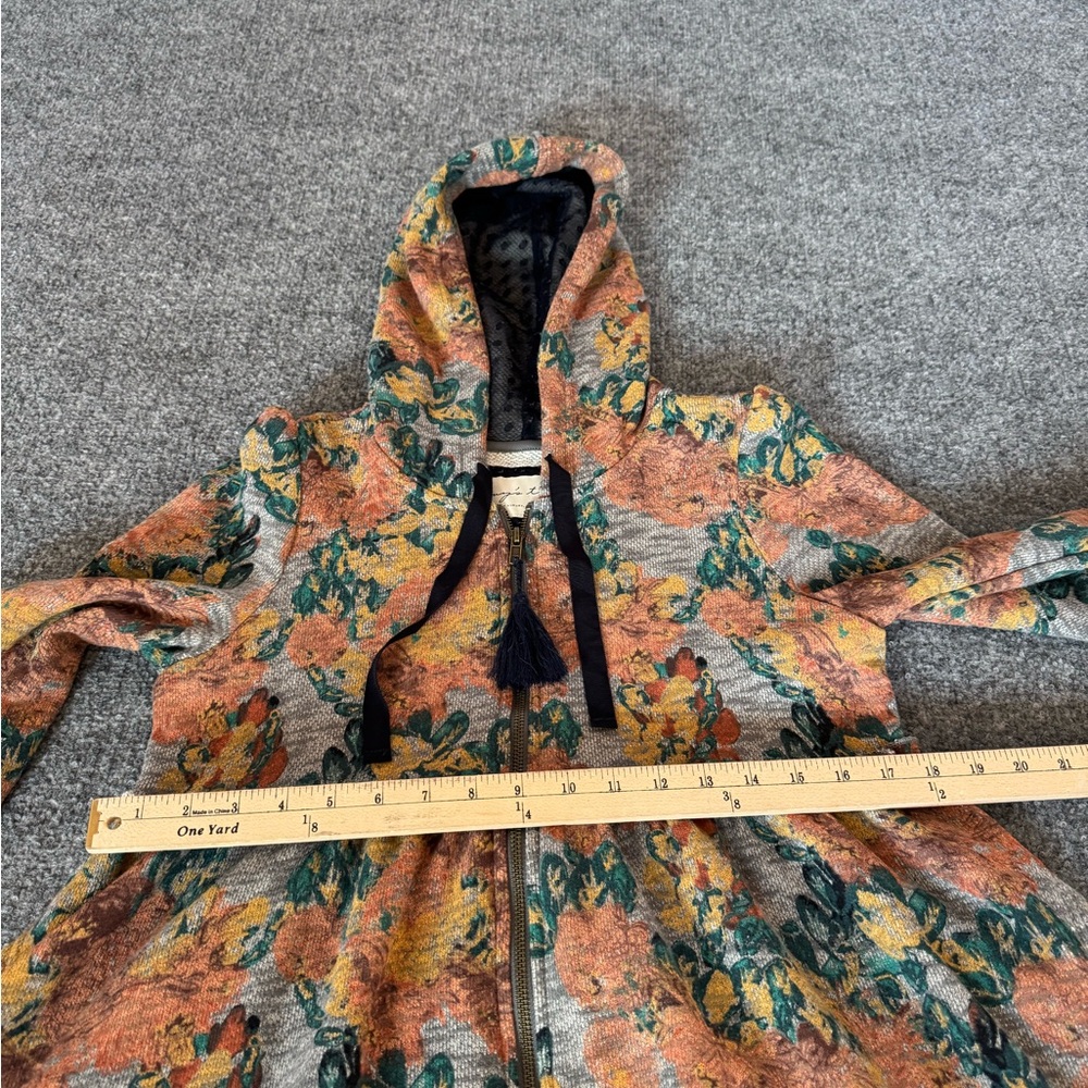 Evy's Tree Sophie Full Zip Women's Multicolor Hoodie Jacket Vintage SZ M - Picture 8 of 16